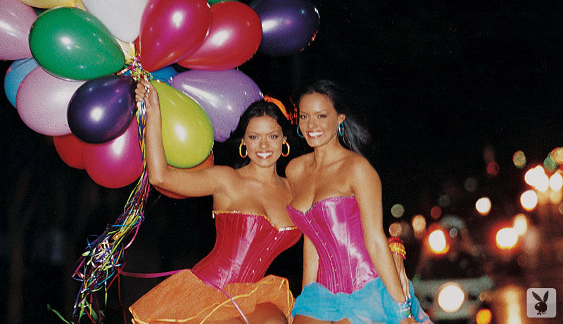 Deisy and Sarah Teles Playboy Playmate December 2003