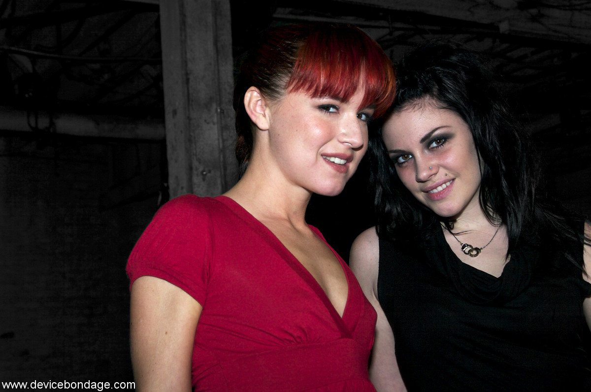 AnnaBelle Lee and Claire Adams come to the dark dungeon waiting for mistress