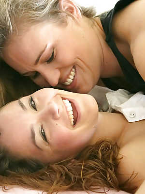 Fuckable Daisy Layne & Allie Haze are into passionate lesbian action