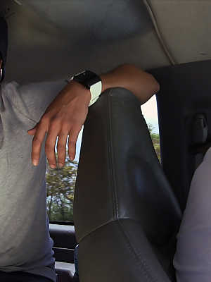 Thick blonde Anabelle Pync gets picked up and banged in the back seat of a van