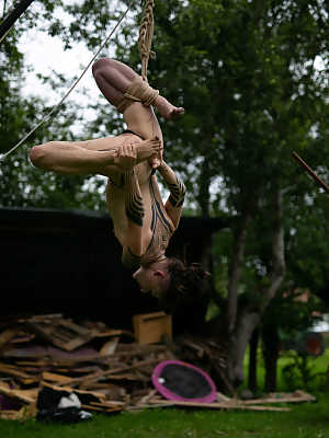 PHOTOSET Shibari for Anuskatzz and WildwuxZBDSM,Rope Bondage,Shibari