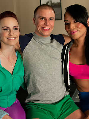 TS Seduction Bella Rossi, Eli Hunter, Jessica Fox