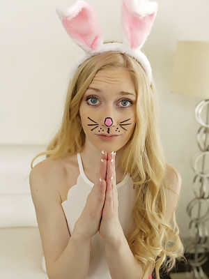 Naughty Easter bunny Emma Starletto gets boned deep by her perverted stepbro