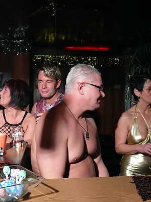 Open minded German swingers have an orgy after drinks have been consumed