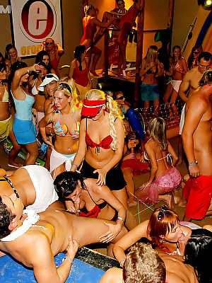 Tempting chicks getting pounded hardcore at the drunk sex party