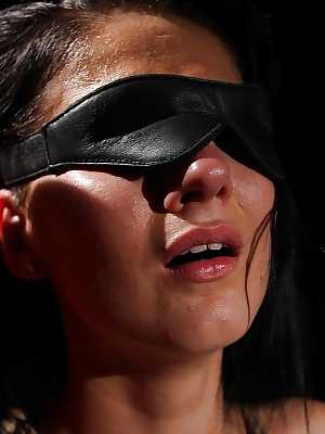 Deborah Black gets blindfolded and tortured by lusty MILF Katy Parker