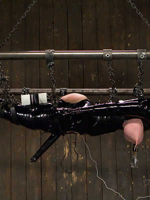 Extreme suspensions, heavy latex, and sadistic torment along with screaming