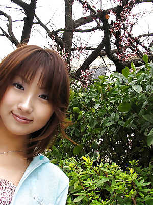 Asian amateur Haruka Morimura uncovering her seductive tiny curves